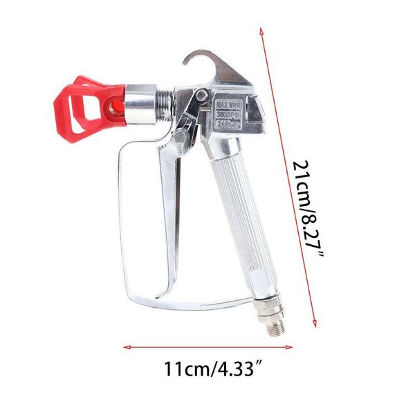 professional spray guns airless paint sprayers tip pressure reversible swivel