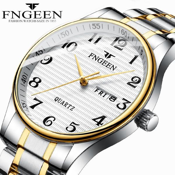 wristwatches fngeent brand mens watches for men stainless steel waterproof man watch quartz sport digital date week male clock, Slivery;brown
wristwatches fngeent brand mens watches for men stainless steel waterproof man watch quartz sport digital date week male clock, Slivery;brown