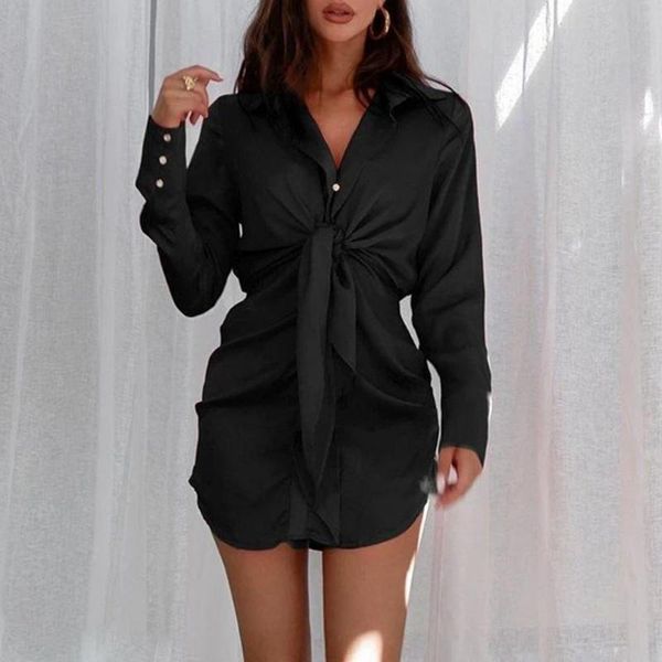 casual dresses shirt dress solid color deep v women mid waist lace-up bodycon streetwear, Black;gray
casual dresses shirt dress solid color deep v women mid waist lace-up bodycon streetwear, Black;gray