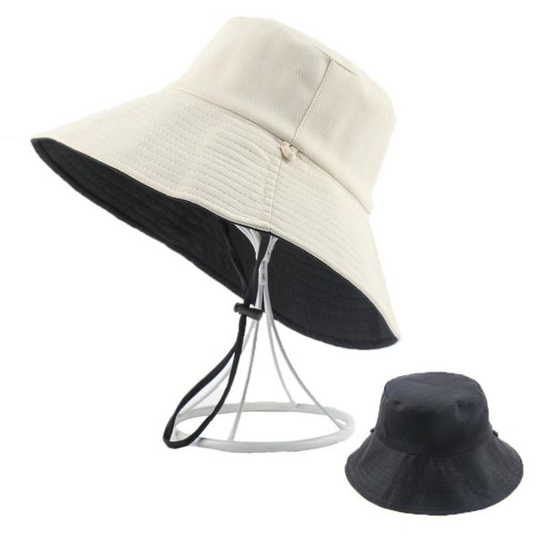 wide brim hats double sided bucket hat black white color mens womens cap summer beach foldable adjustable hiking camping, Blue;gray
wide brim hats double sided bucket hat black white color mens womens cap summer beach foldable adjustable hiking camping, Blue;gray