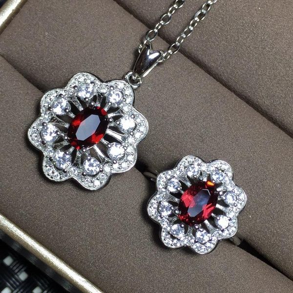 bracelet, earrings & necklace 925 sterling silver oval garnet pendent necklace, flower ring jewelry set natural gemstone 5 x 7 mm, Black
bracelet, earrings & necklace 925 sterling silver oval garnet pendent necklace, flower ring jewelry set natural gemstone 5 x 7 mm, Black