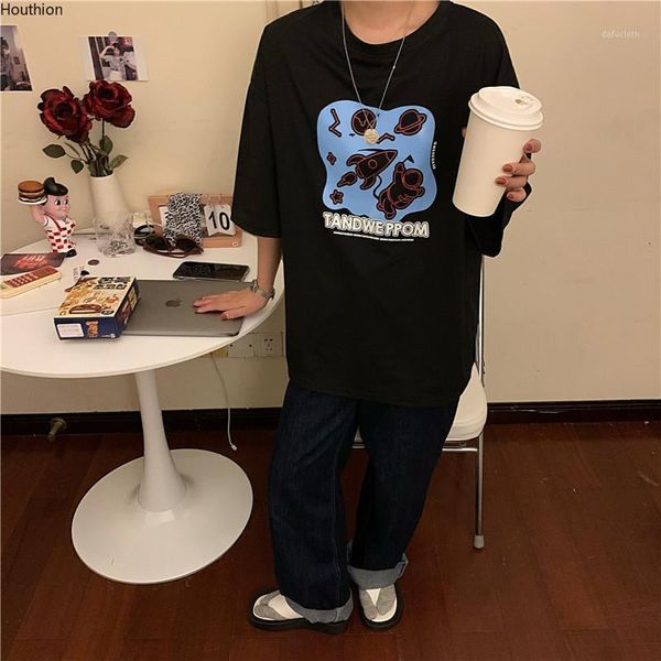 women's t-shirt houthion loose plus size short sleeve t shirt cartoon print o-neck tshirt summer casual fashion, White
women's t-shirt houthion loose plus size short sleeve t shirt cartoon print o-neck tshirt summer casual fashion, White