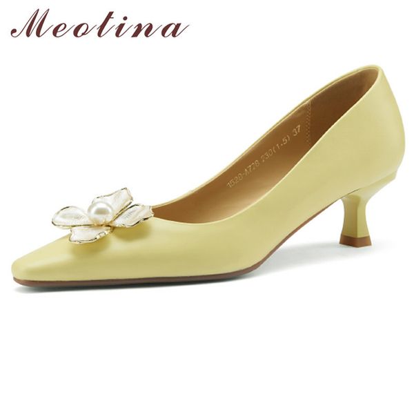 meotina pearl real leather high heel shoes flower pointed toe women pumps shallow party shoes stiletto heels lady footwear 40 210520, Black
meotina pearl real leather high heel shoes flower pointed toe women pumps shallow party shoes stiletto heels lady footwear 40 210520, Black