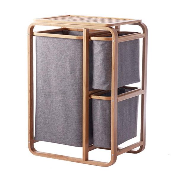 hooks & rails rack bamboo shelf with cloth basket bathroom storage organizer
hooks & rails rack bamboo shelf with cloth basket bathroom storage organizer