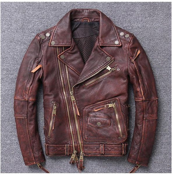 men's leather & faux yr.heavy pro motor biker genuine coat.brand men thick cowhide jacket.quality rider clothes, Black
men's leather & faux yr.heavy pro motor biker genuine coat.brand men thick cowhide jacket.quality rider clothes, Black