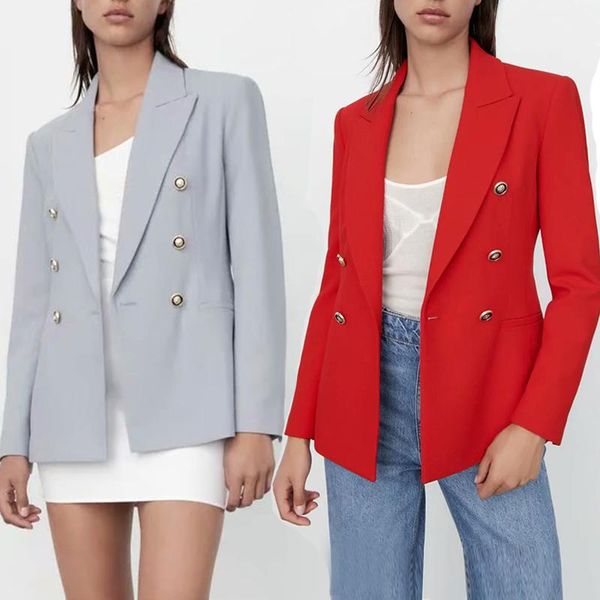 women's suits & blazers women casual suit jacket 2021 fashion time simple double-breasted office blazer street warm, White;black
women's suits & blazers women casual suit jacket 2021 fashion time simple double-breasted office blazer street warm, White;black