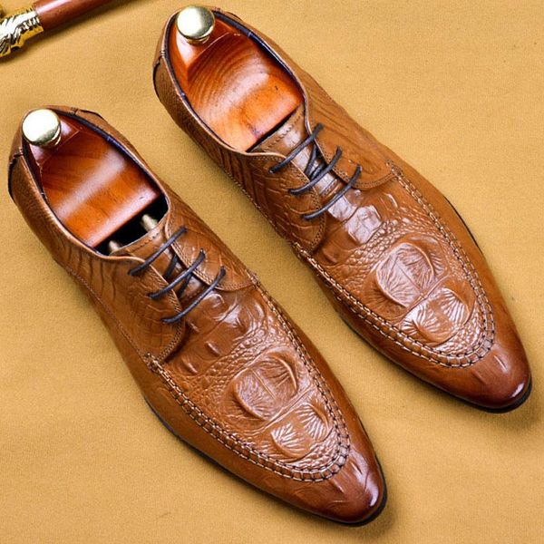 dress shoes italian men formal oxford genuine leather crocodile print green black wine red khaki lace up mens
dress shoes italian men formal oxford genuine leather crocodile print green black wine red khaki lace up mens