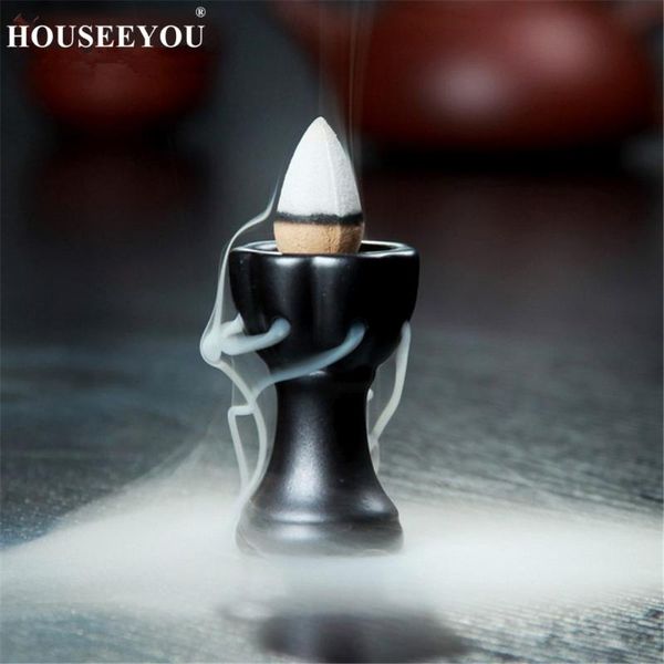 fragrance lamps min lotus cones incense holder backflow burner ornaments ceramic furnace censer aroma smoke buddhist zen room
fragrance lamps min lotus cones incense holder backflow burner ornaments ceramic furnace censer aroma smoke buddhist zen room