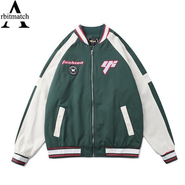 men's jackets arbitmatch jacket hip hop vintage embroidery coat baseball streetwear harajukur loose outwear bomber, Black;brown
men's jackets arbitmatch jacket hip hop vintage embroidery coat baseball streetwear harajukur loose outwear bomber, Black;brown
