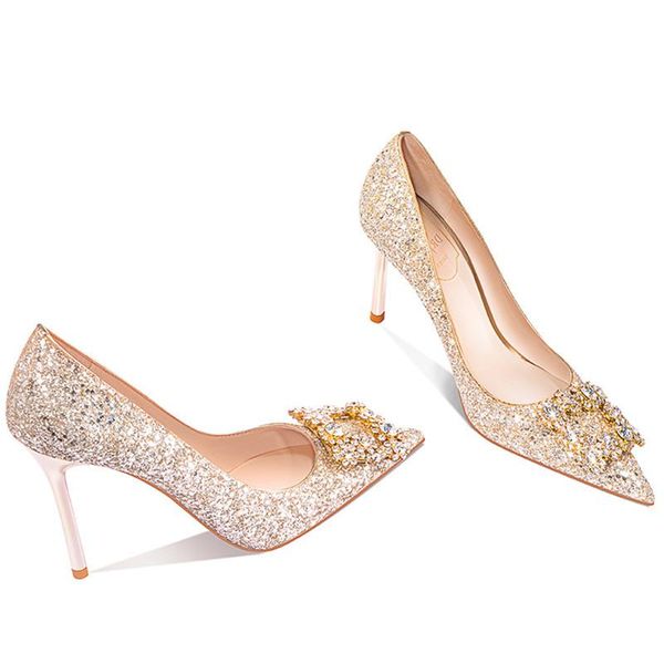 dress shoes gold silver celebrity crystal bride wedding heels women bling sparkle high heeled pumps fashion metal stilettos, Black
dress shoes gold silver celebrity crystal bride wedding heels women bling sparkle high heeled pumps fashion metal stilettos, Black