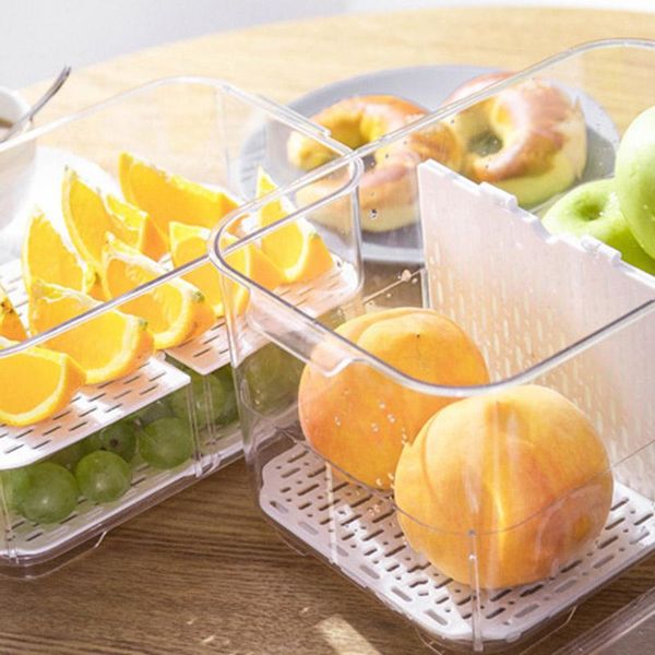 storage bottles & jars food container plastic containers double-layer er refrigerator safe keep fresh mu8669
storage bottles & jars food container plastic containers double-layer er refrigerator safe keep fresh mu8669