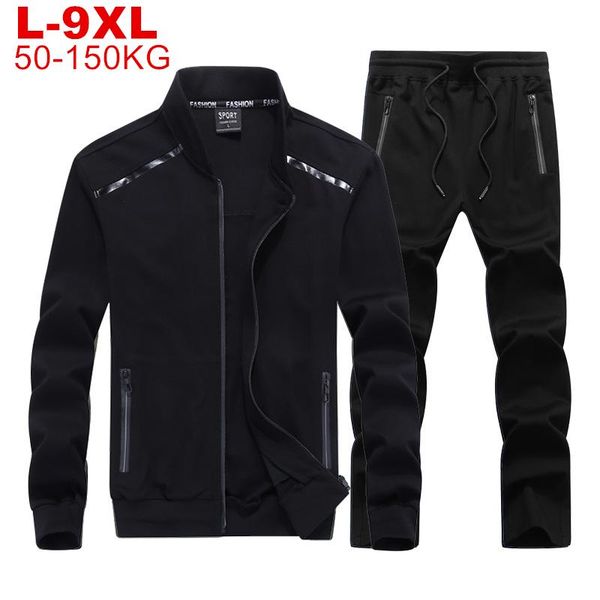 men's tracksuits 7xl large size 6xl 8xl 9xl two piece sets spring winter sweatsuits zipper male sport jackets set sportswear man, Gray
men's tracksuits 7xl large size 6xl 8xl 9xl two piece sets spring winter sweatsuits zipper male sport jackets set sportswear man, Gray