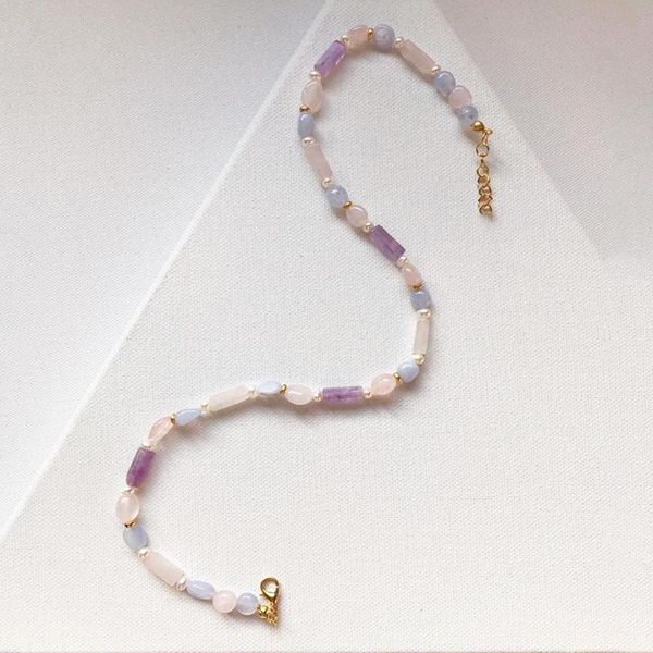 chokers women purple stone beaded necklace creative design natural freshwater pearl mix and match bohemian jewelry banquet party choker, Golden;silver
chokers women purple stone beaded necklace creative design natural freshwater pearl mix and match bohemian jewelry banquet party choker, Golden;silver