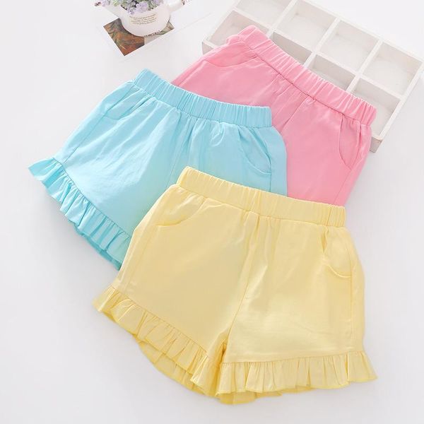 girls' shorts summer children's casual pants lace candy color clothing, Black
girls' shorts summer children's casual pants lace candy color clothing, Black