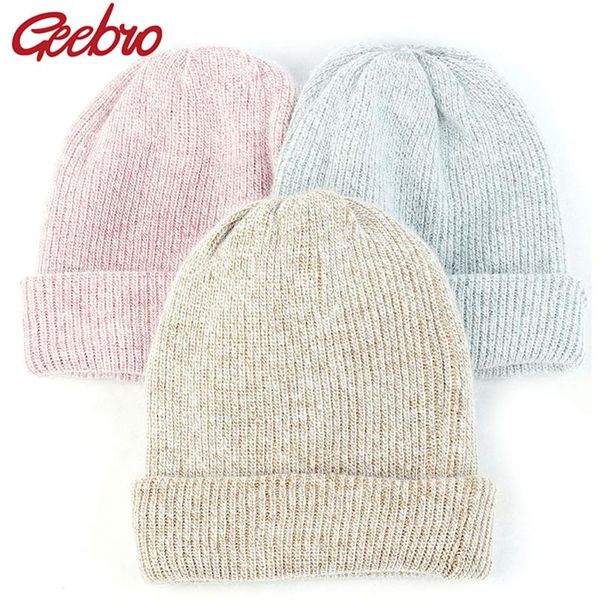 beanie/skull caps geebro women casual knitted ribbing soft beanies plain color winter warm elastic skullies autumn style hat with velvet thi, Blue;gray
beanie/skull caps geebro women casual knitted ribbing soft beanies plain color winter warm elastic skullies autumn style hat with velvet thi, Blue;gray
