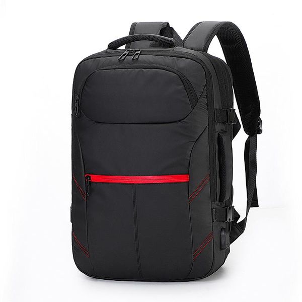 backpack casual solid color material oxford man's multi-functional large-capacity student schoolbag simple bag laptop
backpack casual solid color material oxford man's multi-functional large-capacity student schoolbag simple bag laptop