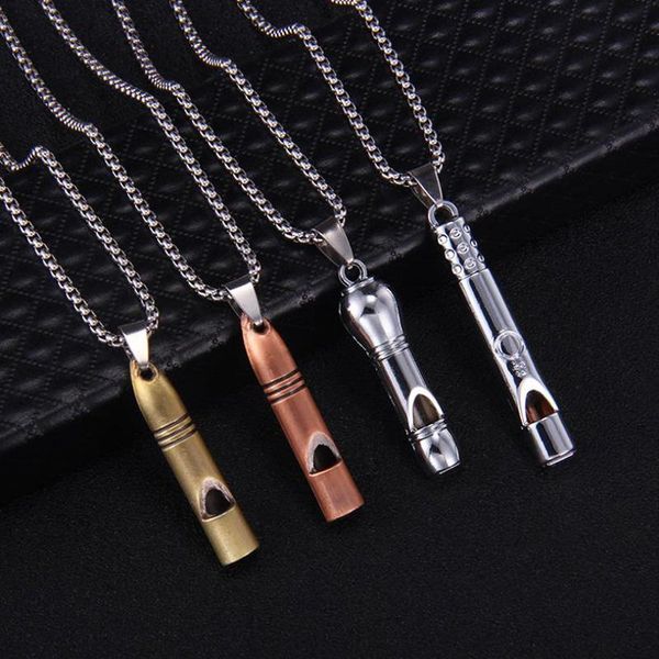 pendant necklaces necklace jewelry on the neck vintage man whistle sub-necklaces can be blown friend simple accessories for male, Silver
pendant necklaces necklace jewelry on the neck vintage man whistle sub-necklaces can be blown friend simple accessories for male, Silver