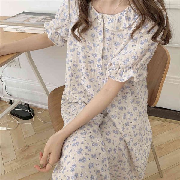 women's sleepwear cotton sleep dress women floral print sleepwear summer nightgowns sweet ruffles nightdress gauze breathable vest, Black;red
women's sleepwear cotton sleep dress women floral print sleepwear summer nightgowns sweet ruffles nightdress gauze breathable vest, Black;red