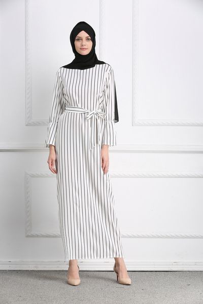 Muslim Dress Women Turkey Abaya Dubai Stripe Flared Sleeves Turkish Dresses Arabic Islam Clothing Kaftan Caftan Vestidos Largos
Muslim Dress Women Turkey Abaya Dubai Stripe Flared Sleeves Turkish Dresses Arabic Islam Clothing Kaftan Caftan Vestidos Largos