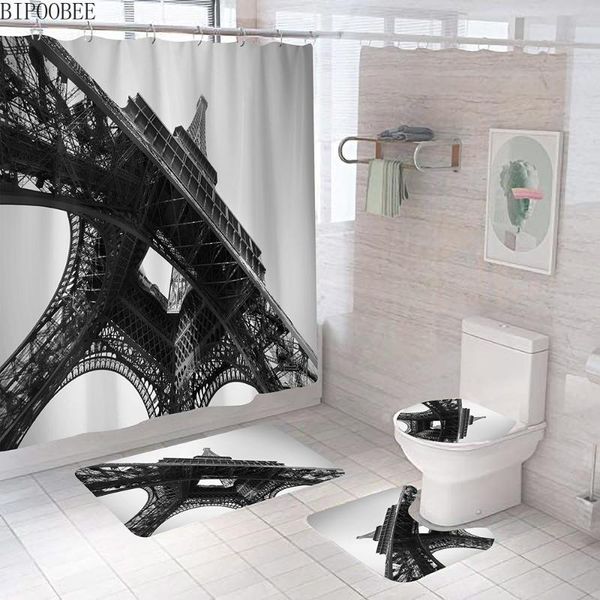 shower curtains tower bottom black white print bathroom curtain bath mat set toilet cover pedestal non-slip carpet home decor
shower curtains tower bottom black white print bathroom curtain bath mat set toilet cover pedestal non-slip carpet home decor