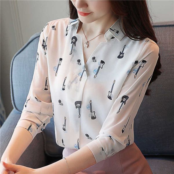 fashion women blouse shirts chiffon long sleeve women autumn print female clothes v neck blusas feminine 0864 30 210528, White
fashion women blouse shirts chiffon long sleeve women autumn print female clothes v neck blusas feminine 0864 30 210528, White