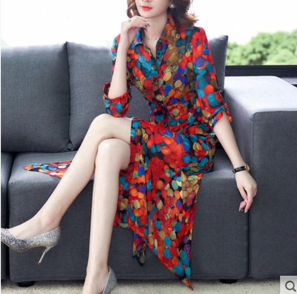 casual dresses chiffon dress for women polka dot cardigan maxi vestidos de fiesta noche fashion robe femme sundress, Black;gray
casual dresses chiffon dress for women polka dot cardigan maxi vestidos de fiesta noche fashion robe femme sundress, Black;gray
