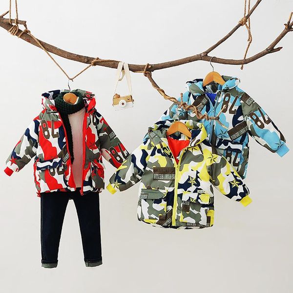 boys winter jacket autumn camouflage printing warm thick girls kids outerwear baby coats cotton down coat 2 6 years, Blue;gray
boys winter jacket autumn camouflage printing warm thick girls kids outerwear baby coats cotton down coat 2 6 years, Blue;gray