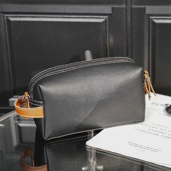men bag simple atmospheric printing fashion storage handbag street trend leather handbags personality contrast color travel wash storages co, Black;red
men bag simple atmospheric printing fashion storage handbag street trend leather handbags personality contrast color travel wash storages co, Black;red