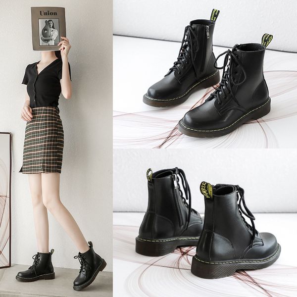 black martin 2021 british style lace up middle tube eight hole short motorcycle boots fashion women's sho
black martin 2021 british style lace up middle tube eight hole short motorcycle boots fashion women's sho
