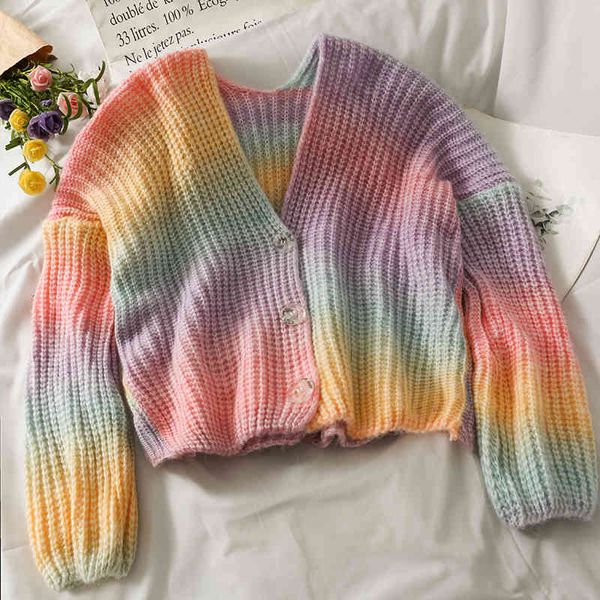 women's jackets cardigan chic rainbow style, gradient long sleeve, single-breasted style u7v2, Black;brown
women's jackets cardigan chic rainbow style, gradient long sleeve, single-breasted style u7v2, Black;brown