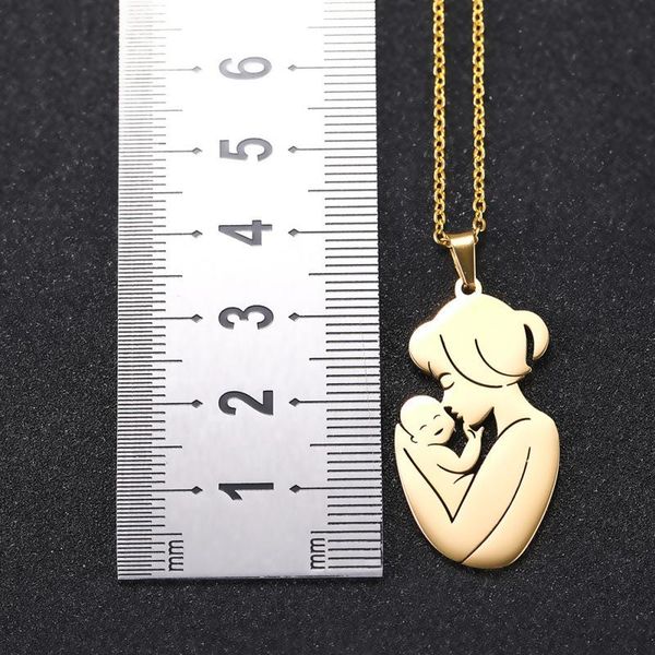 charms fashion simple love necklace stainless steel corrosion family series pendant for kids mum swd889, Bronze;silver
charms fashion simple love necklace stainless steel corrosion family series pendant for kids mum swd889, Bronze;silver