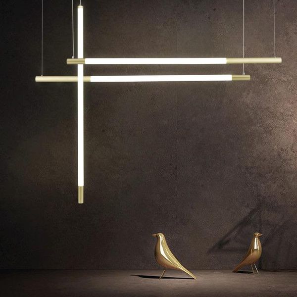 pendant lamps led strip lamp gold modern simple bar chandelier creative combination of household and commercial restaurant
pendant lamps led strip lamp gold modern simple bar chandelier creative combination of household and commercial restaurant
