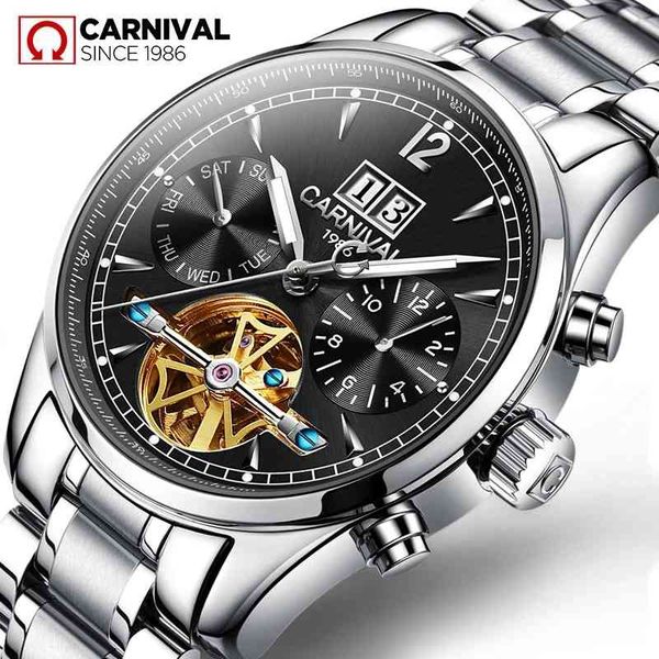 carnival brand fashion clock man luxury waterproof bright military automatic mechanical relogio masculino, Slivery;brown
carnival brand fashion clock man luxury waterproof bright military automatic mechanical relogio masculino, Slivery;brown