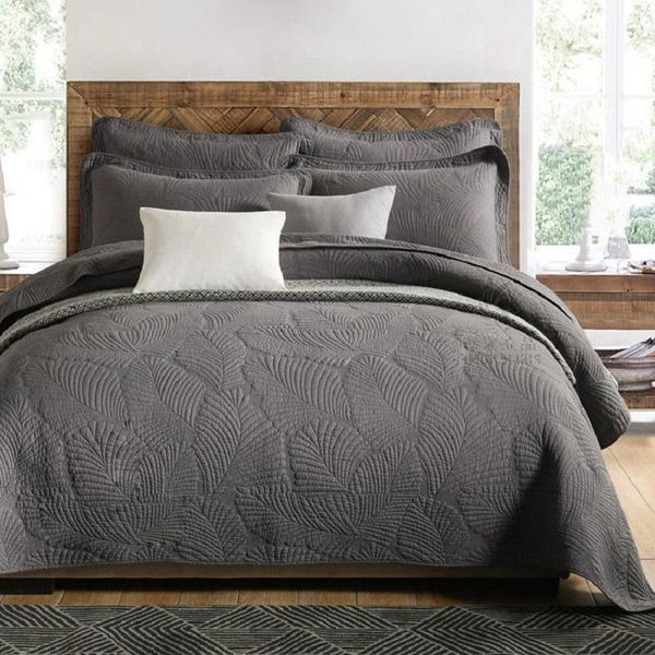 comforters & sets gray cotton bedspread quilt set 3-piece coverlet solid embroidered quilts bed cover pillow shams king queen size washed bl
comforters & sets gray cotton bedspread quilt set 3-piece coverlet solid embroidered quilts bed cover pillow shams king queen size washed bl