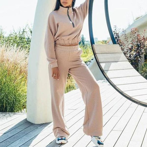 women's two piece pants cropped tracksuit sweatshirt pant set 2021 winter long sleeve zipper suit female casual lady sportswear sets, White
women's two piece pants cropped tracksuit sweatshirt pant set 2021 winter long sleeve zipper suit female casual lady sportswear sets, White
