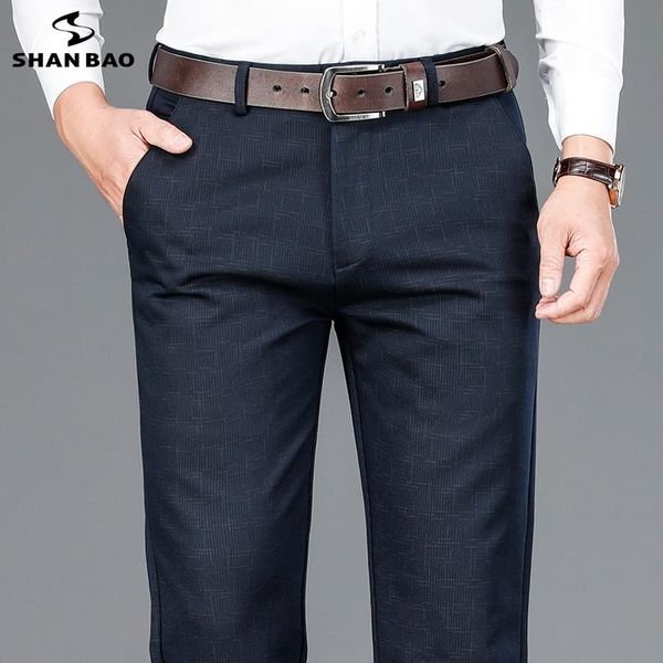 men's pants shan bao 2021 autumn and winter brand classic plaid printed straight loose trousers business casual men gentleman fashion, Black
men's pants shan bao 2021 autumn and winter brand classic plaid printed straight loose trousers business casual men gentleman fashion, Black
