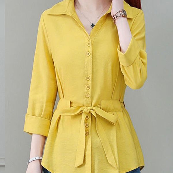 women's blouses & shirts 2021 women spring summer style shirt lady casual long sleeve turn-down collar solid loose, White
women's blouses & shirts 2021 women spring summer style shirt lady casual long sleeve turn-down collar solid loose, White