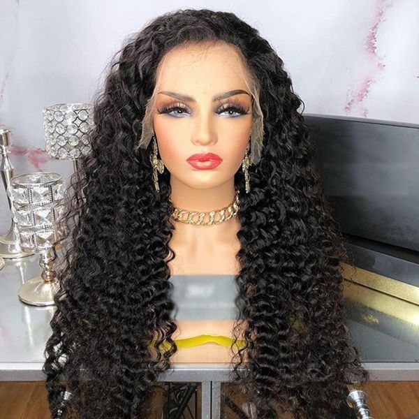 24inch natural hairline remy deep water wave black 13x4/6 lace front wig with baby hair human for women bleached knots wigs, Black;brown
24inch natural hairline remy deep water wave black 13x4/6 lace front wig with baby hair human for women bleached knots wigs, Black;brown