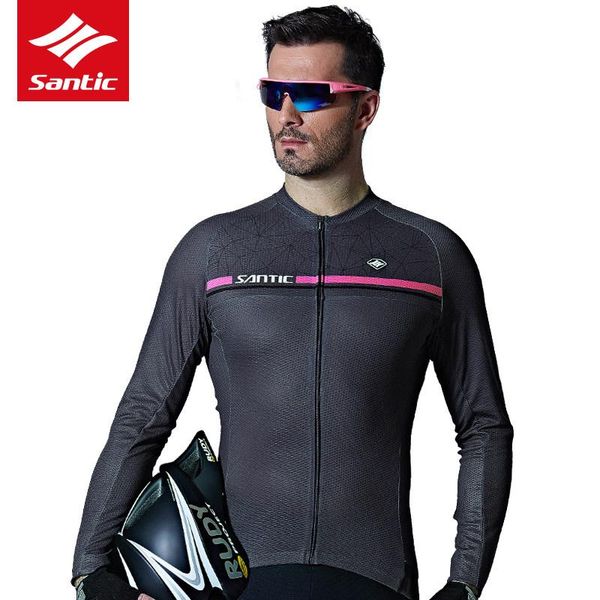 racing jackets santic men long sleeve cycling jerseys pro team road bike mtb jersey 2021 spring autumn mesh breathable clothings, Black;red
racing jackets santic men long sleeve cycling jerseys pro team road bike mtb jersey 2021 spring autumn mesh breathable clothings, Black;red