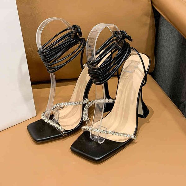 slippers summer women shoes sandals high heels lace-up ankle strap dress party fashion square toe white y1yf, Black
slippers summer women shoes sandals high heels lace-up ankle strap dress party fashion square toe white y1yf, Black