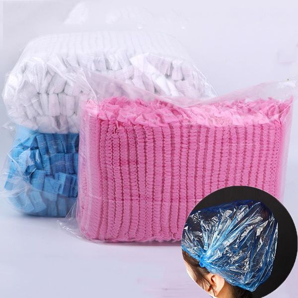 100pcs/lot disposable shower caps hat clear spa hair salon el one-off bathing elastic cap bathroom products bath
100pcs/lot disposable shower caps hat clear spa hair salon el one-off bathing elastic cap bathroom products bath