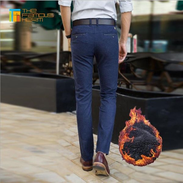 men's suits & blazers 2021 aristocratic blue warm trouser solid lining velvet slim fit business pants male elastic fashion straight typ, White;black
men's suits & blazers 2021 aristocratic blue warm trouser solid lining velvet slim fit business pants male elastic fashion straight typ, White;black