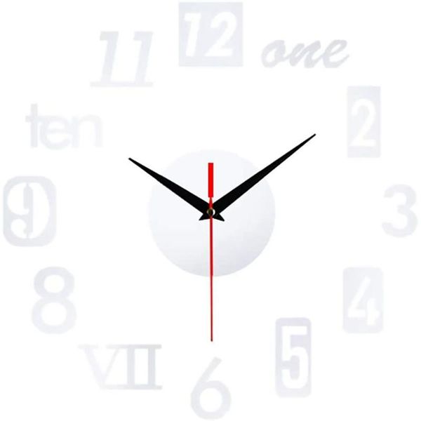wall clocks diy clock - modern 3d mirror decor,roman numerals sticker home room decor
wall clocks diy clock - modern 3d mirror decor,roman numerals sticker home room decor