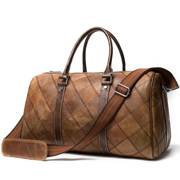 duffel bags leather men's hand travel bag head layer cowhide plaid retro shoulder cricut tote zipper versatile lady
duffel bags leather men's hand travel bag head layer cowhide plaid retro shoulder cricut tote zipper versatile lady