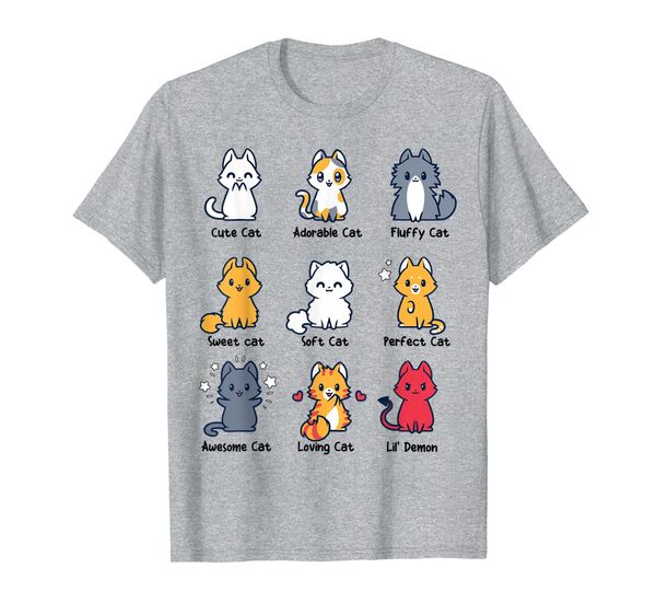 cute adorable fluffy sweet soft cat shirt cat lover gifts, White;black