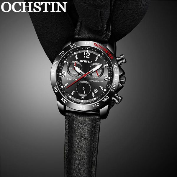 wristwatches ochstin man wristwatch chronograph auto date sport men watch military black genuine leather male clock 6123, Slivery;brown
wristwatches ochstin man wristwatch chronograph auto date sport men watch military black genuine leather male clock 6123, Slivery;brown
