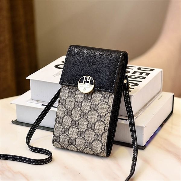 outlet sale 80% off new version versatile retro leisure one shoulder messenger bag for female students simple mini vertical mobile phone
