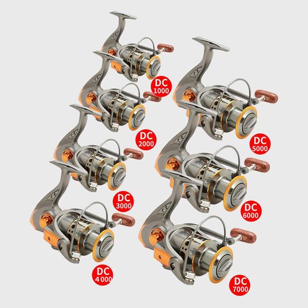 fishing spinning reel metal spool 5.2:1 13bb ball bearings carp dc 1000-7000 wooden handle sea tackle vesse baitcasting reels
fishing spinning reel metal spool 5.2:1 13bb ball bearings carp dc 1000-7000 wooden handle sea tackle vesse baitcasting reels
