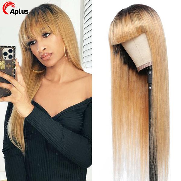 26inch ombre blonde human hair wigs with bang bone straight fringe wig human hair bob bangs 4x4 lace closure wig for black women
26inch ombre blonde human hair wigs with bang bone straight fringe wig human hair bob bangs 4x4 lace closure wig for black women