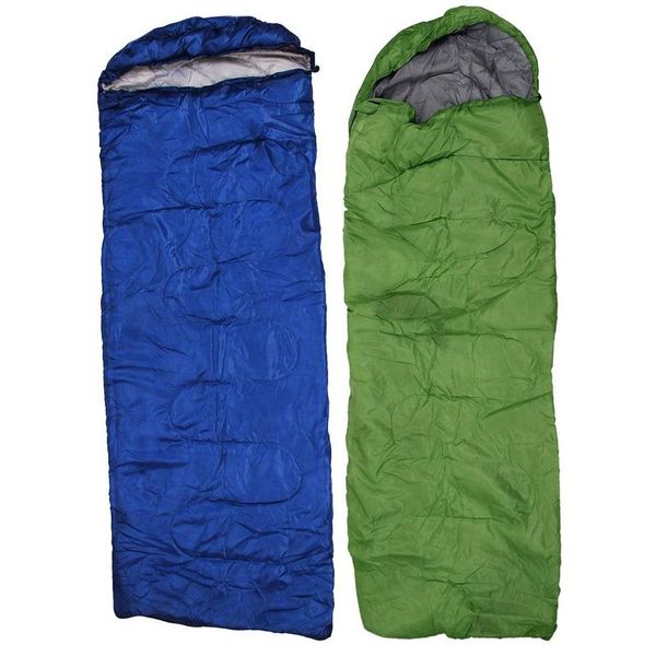 2pcs single camping waterproof suit case envelope sleeping bag - green & navy blue bags
2pcs single camping waterproof suit case envelope sleeping bag - green & navy blue bags